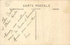 Beziers CPA Entering of the plate the monumental grid and the monument of deaths