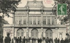Beziers CPA the Theater