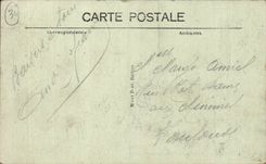 Beziers CPA Entering of the plate of the poets