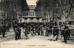 Beziers CPA the theater of arena