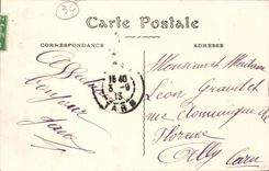 Beziers CPA the college the cathedral and the mill of Bagnols