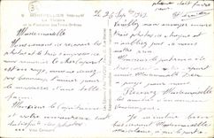 Montpellier CPA Le theatre et la fontaine des Trois Graces