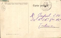 CPA Hello of Beziers