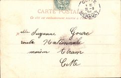 Beziers CPA the theater