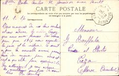 Lamalou the Low Interior CPA of the hotel of the baths