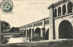 Beziers CPA Bridge canal