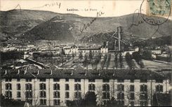 Lodeve - the Park - CPA