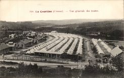 Dig CPA View Courtine tents