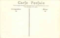 Dig CPA Camp of Courtine the re-entry to the camp (militaria)