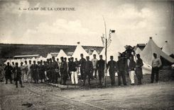 Dig CPA Camp of Courtine (militaria)