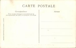 Dig CPA Camp of Courtine Mess of the officers (militaria)