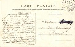 Creuse CPA Portail de l'eglise du Moutier d'ahun