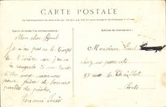 Creuse CPA Vue generale du Sanatorium de Sainte Feyre pres Gueret L'entree et la direction