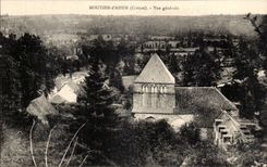 Creuse CPA Moutier d'Ahun Vue generale