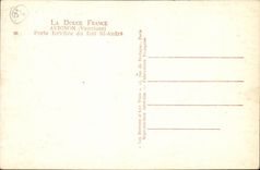 Gatter fortifiee Avignon-CPA starker Str Andre