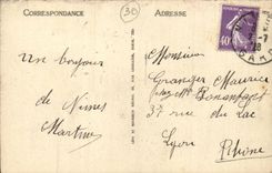 Animal - Bullfight - the Aide thrust of Muleta the Matador Fixes Attention - bulldozer fighting CPA