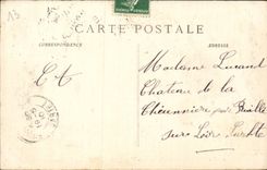 Villeneuve Avignon CPA View and slope of Montaut