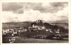 CPA Environs of Montdardier dominates by the castle