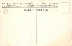 Vigan CPA Montdardier the drill of pines At the bottom the castle