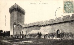 Beaucaire CPA Turn of the castle