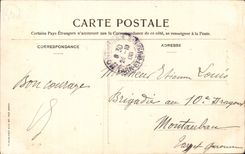 Beaucaire CPA Umdrehung des Schlosses