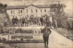 Givors CPA Entrance and View of the hospital montgelas Ya good here the hospital
