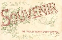CPA Souvenir of Villefranche on the Saone