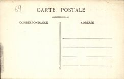 CPA Lyon Places Bellecour and the church of charity