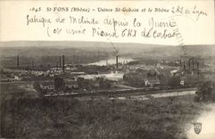 CPA St Fons Factories St Gobain and the Rhone