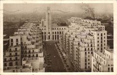 Villeurbanne CPA Nouveau Seen from centers town planning of one of the Tours of 18 stages