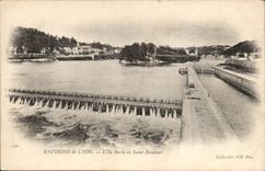 Surroundings of Lyon CPA the island Beard and Saint Rambert