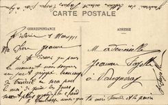 St Didier on River CPA View