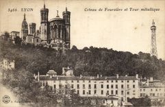 Lyon CPA Slope of Fourviere and metal Tour