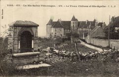 Gy CPA the old castle and co Agathe