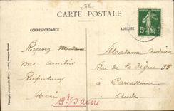 Gy CPA the old castle and co Agathe