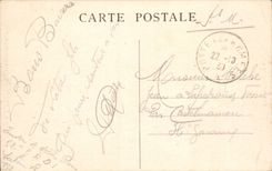 Chagey CPA the monument with the memory of the combatants of 1870 1871