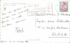 Luxeuil CPA Entrance of the cloister