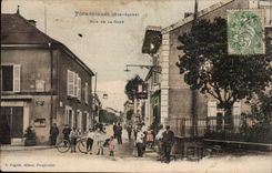 Small ferns CPA Street of station TOP (cyclist)
