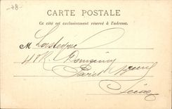 Valley of Chevreuse CPA Entrance of the cascades (hermitage)