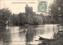 The Game preserve Chennevieres CPA the island of love