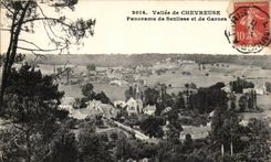 CPA Vallee de Chevreuse Panorama of Senlisse and Garnes