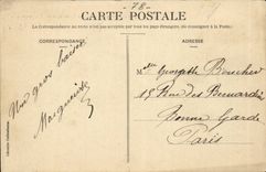 CPA Montfort the amaury Gate of the cemetery