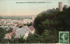 CPA Panorama of Montfort the amaury