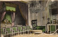 CPA Versailles Castle Large Trianon Chambre has to sleep of Louis Philippe