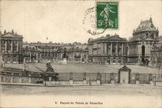 CPA Frontage of the palate of Versailles