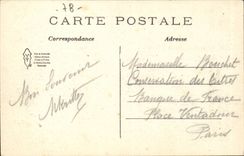 CPA Montfort the amaury the door Bardoul Postern of the old feudal castle