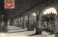 Montfort Interior amaury CPA of the cemetery taken for the decoration of the 3rd act of Robert devil