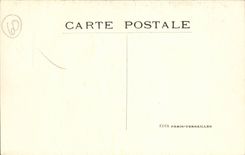 CPA Park of the castle of Chantilly the large alley