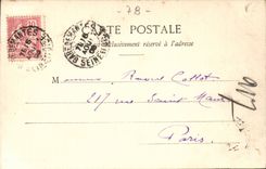 Mantes La Jolie CPA the old bridge and the church