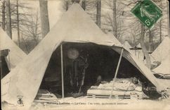 Houses LAffitte CPA the camp a tent interior fitting
